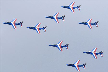 Drukte in het luchtruim