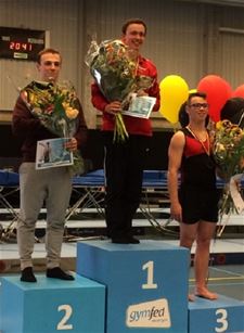 Dylan Geybels is Belgisch tumblingkampioen