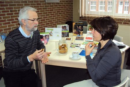 Een babbel bij de koffiestop