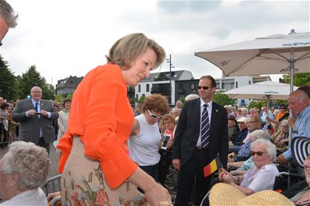 Een blik tussen het publiek