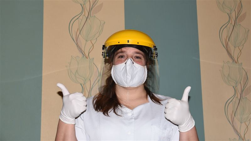 Een gebaar van dank aan de thuisverpleegster