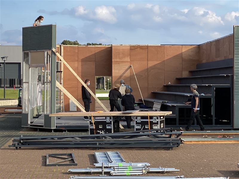 Een speciale (tijdelijke) theaterlocatie