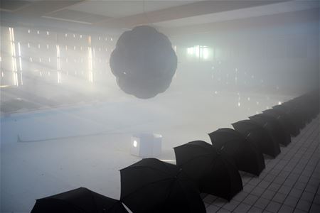 Een zwembad als kunstdecor