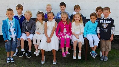 Eerste communie in Viversel