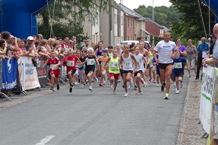 Eerste midzomer jogging een succes