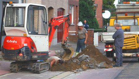 Electriciteitspanne in Poorthoevestraat