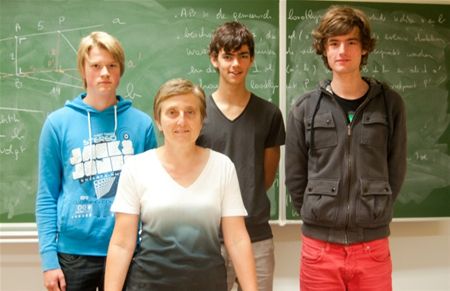 Elias, Tomas en Daan hebben een wiskundebrein