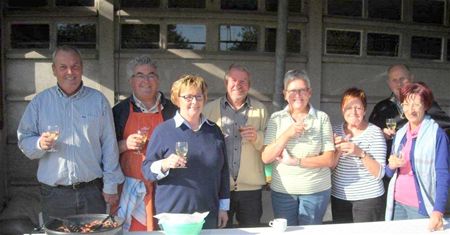 Familie Frederix ging op wandel