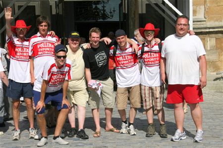 FC Bolderberg te voet naar Scherpenheuvel