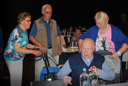 Feest voor de thuiszorggebruikers