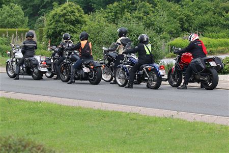 Feestdag voor motorrijders