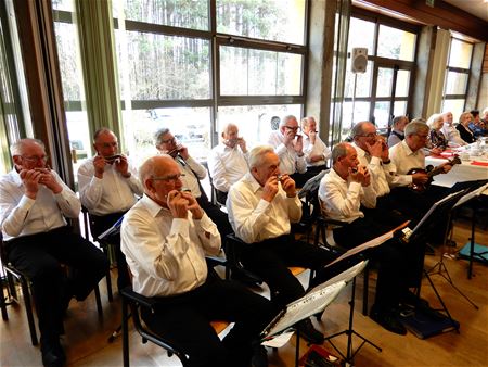 Feesten op de tonen van mondmuziekskes