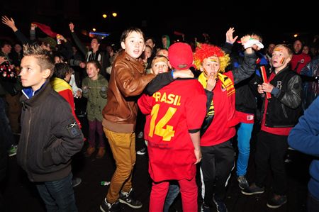 Feestje richting Brazilië