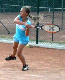 Fien Peeters is tennisrevelatie
