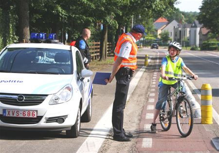 Fietsexamen in Bolderberg