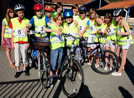 Fietsexamen in Viversel