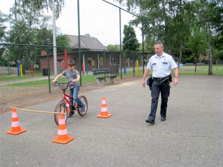 Fietstraining om ongevallen te vermijden