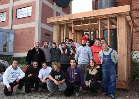 Franse timmerlieden opgeleid bij ECR