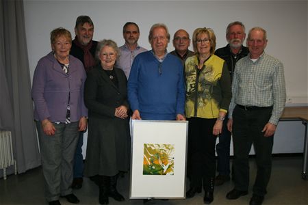 Fred heeft zijn prijs gekregen