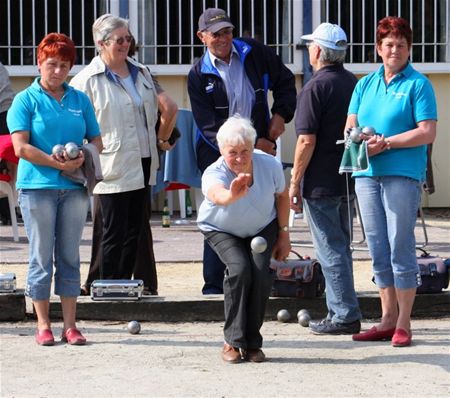 Gedaan met buitenpetanque