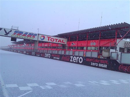 Geen weer om te racen