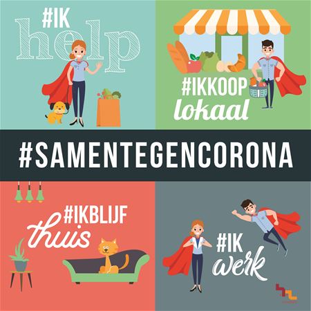 Gemeente strijdt op 4 fronten tegen corona