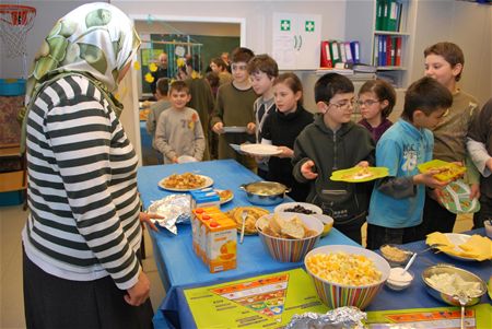 Gezond ontbijt voor leerlingen van De Linde
