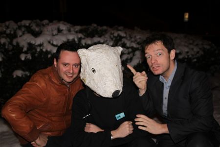 Gino Sancti in de kou