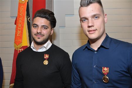 Gouden eremedaile voor Kurt en Hamit