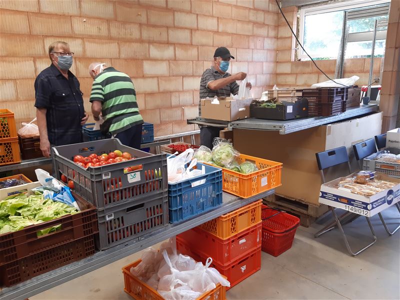 'Groentemarkt' bij Sint-Vincentius