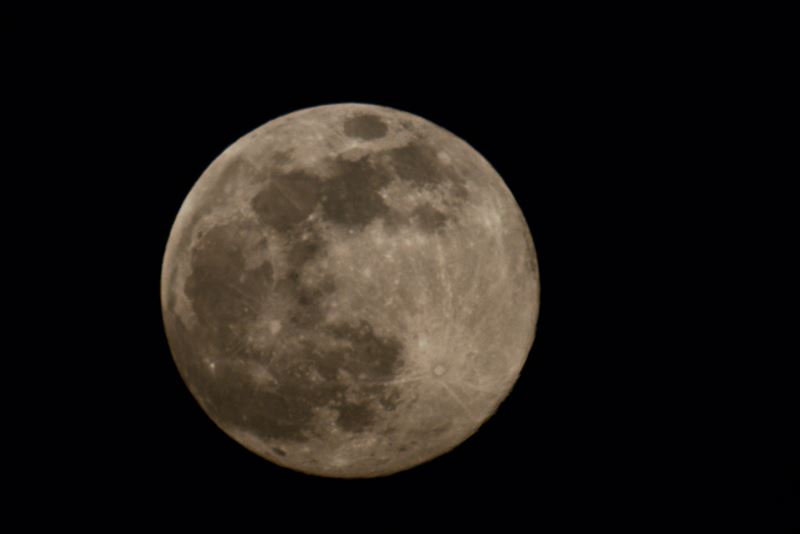 Grootste supermaan van het jaar