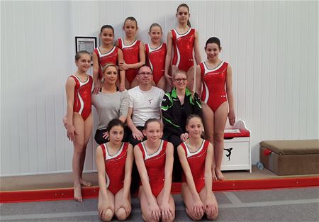 Gymnasten blijven verbazen in Engeland