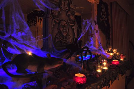 Halloween in de huiskamer
