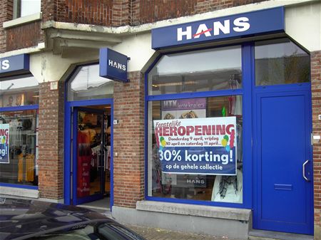 Hans Textiel toch heropend