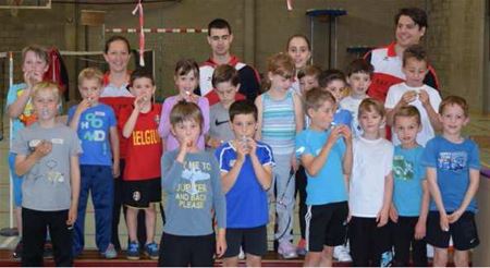 Hebad brengt weer kleuterbadminton