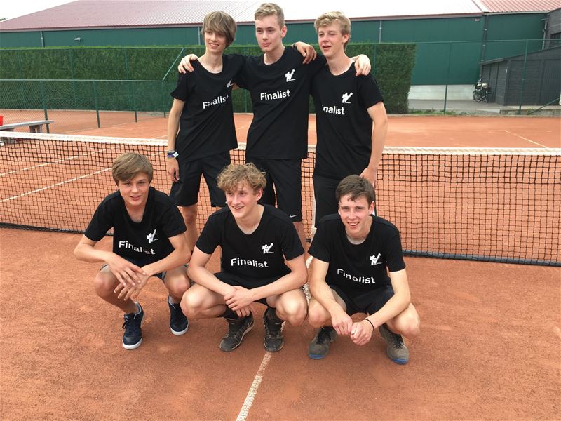 Heren 4 van TC Heusden zijn Limburgs kampioen