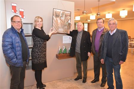 Herinneringsposter aan oorlogsexpo