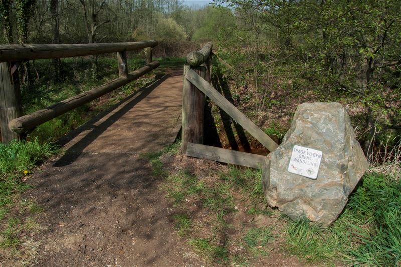 Het brugje over de Oude Molenbeek