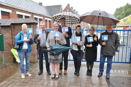 Heusdense handelaars nemen afscheid van school