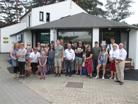 Hitte schrikt circuit-bezoekers niet af