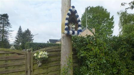 Iets meer dan de helft van de kapellen versierd