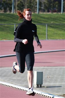 Isabelle Beckers op naar Antwerp Iron Man