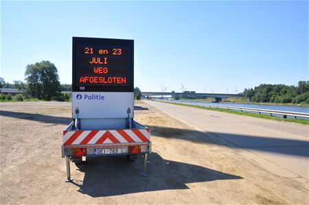 Jaagpad afgesloten voor fietsers