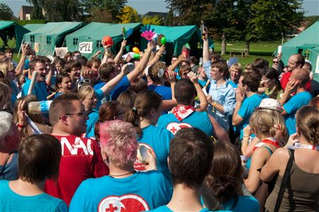 Jeugd Rode Kruis nam een creatieve start