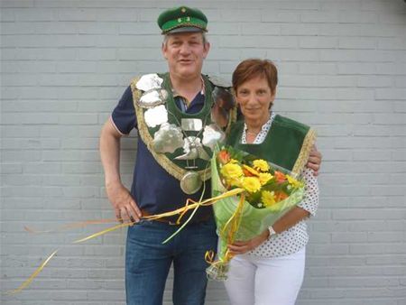 Johan en Lisette koning en koningin in Eversel