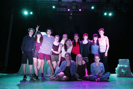 Jongeren met afstudeerprojecten in Muze