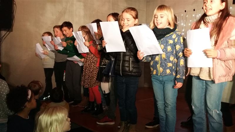 Kersthappening in 't Molenholleke