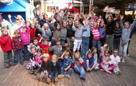 Kids hebben hun Beach Party al gehad