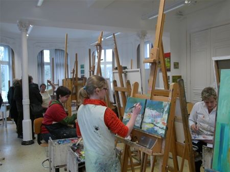 Kijken naar kunstenaars in spe