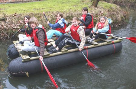 Kinderen op de avonturentoer